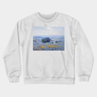 Granville Seymour Redmond - Wildflowers Poppies And Lupines Crewneck Sweatshirt